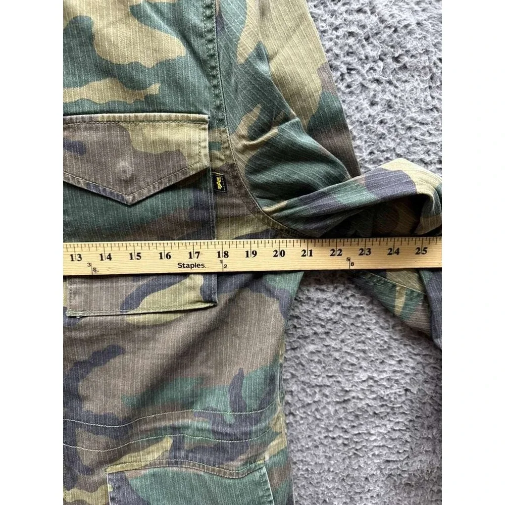 NWT Alpha Industries Dragon Tour Cotton Field‎ Coat Woodland Camo Mens Size M
